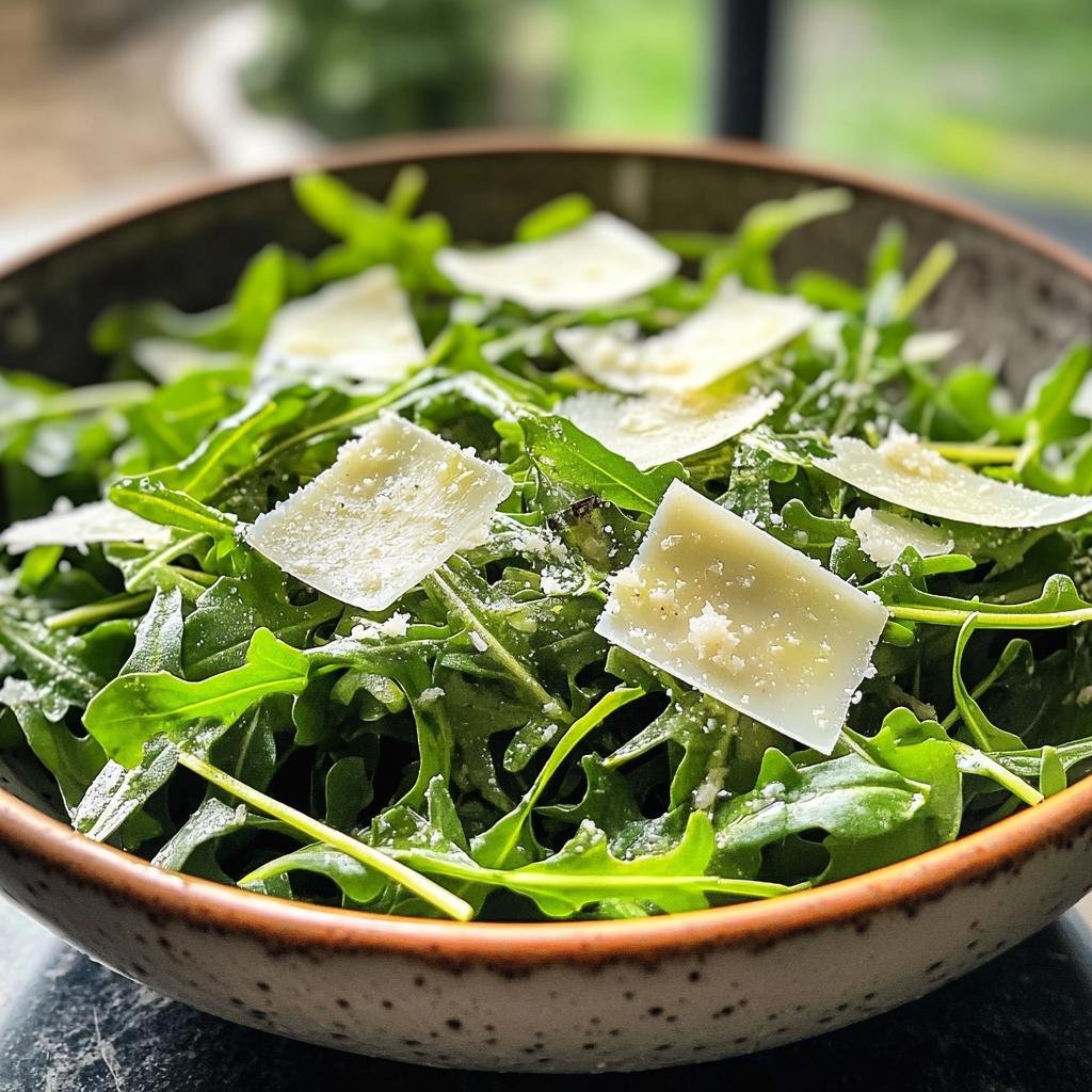 Arugula and Parmesan Salad - detail 2