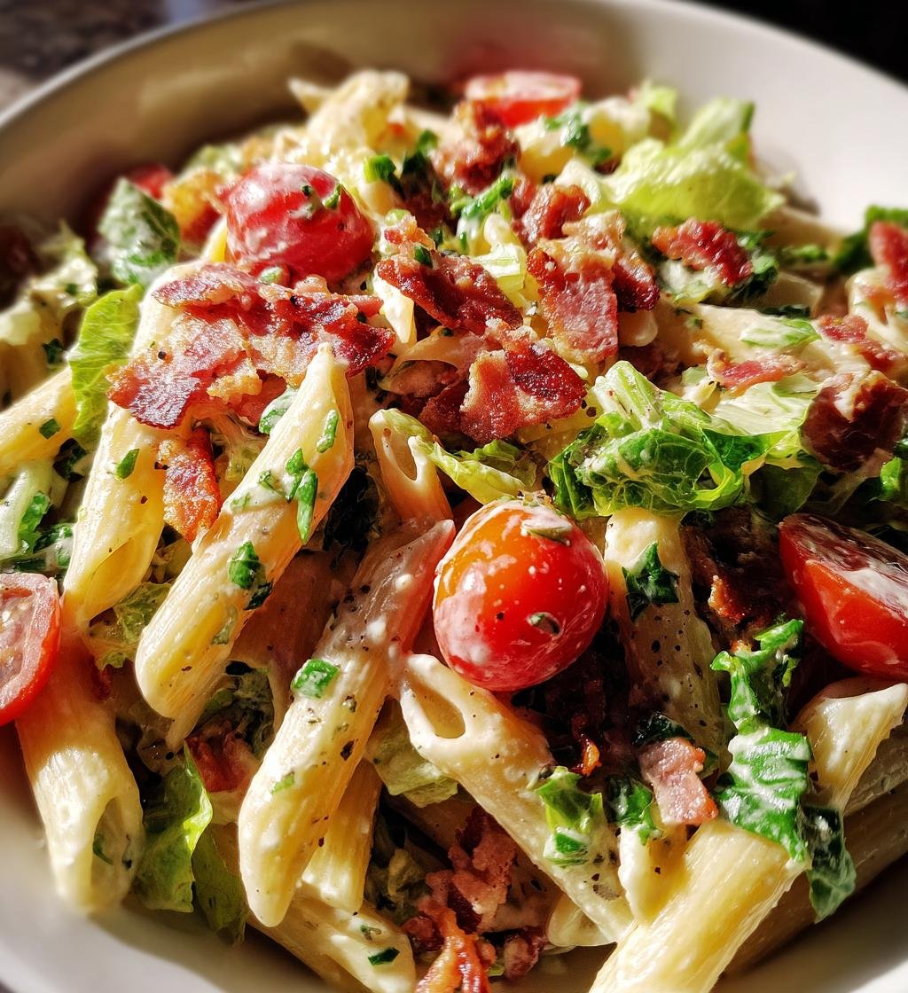 BLT Pasta Salad - detail 1