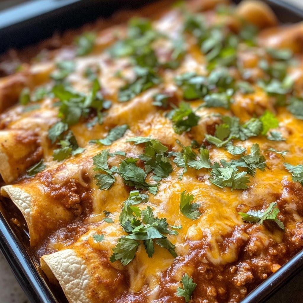 Beef Enchiladas - detail 1