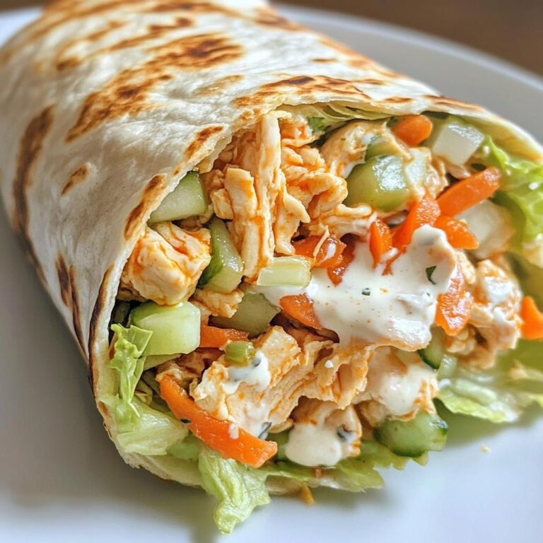 Buffalo Chicken Wraps