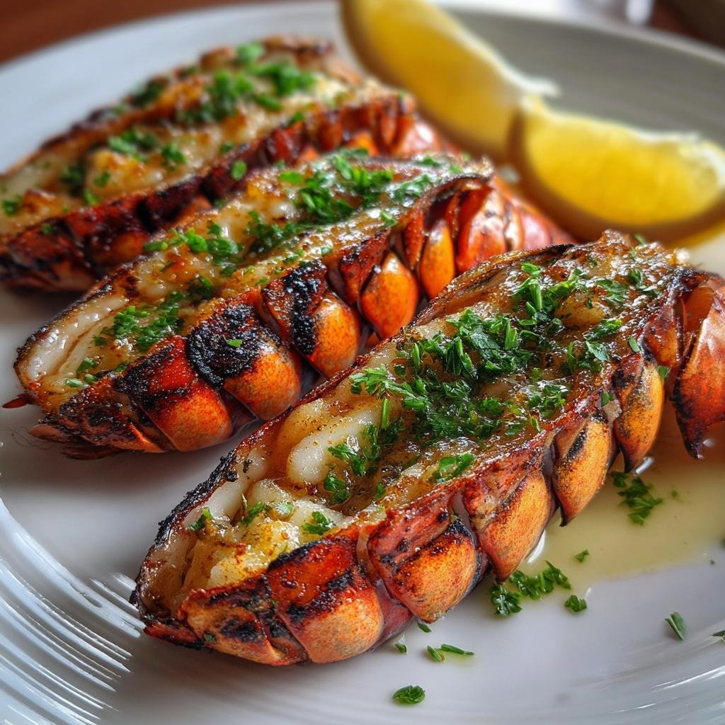 Grilled Lobster Tails - detail 2
