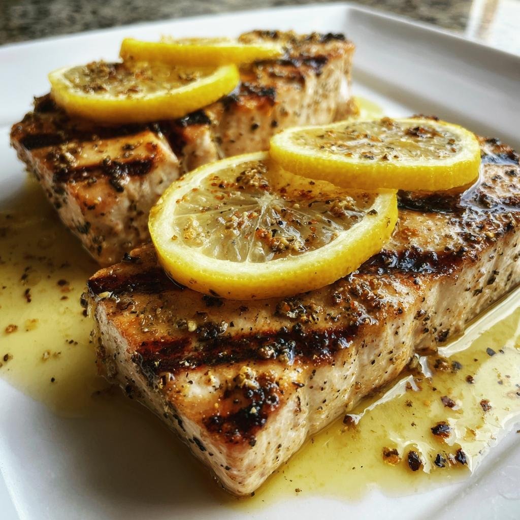Grilled Swordfish Steaks