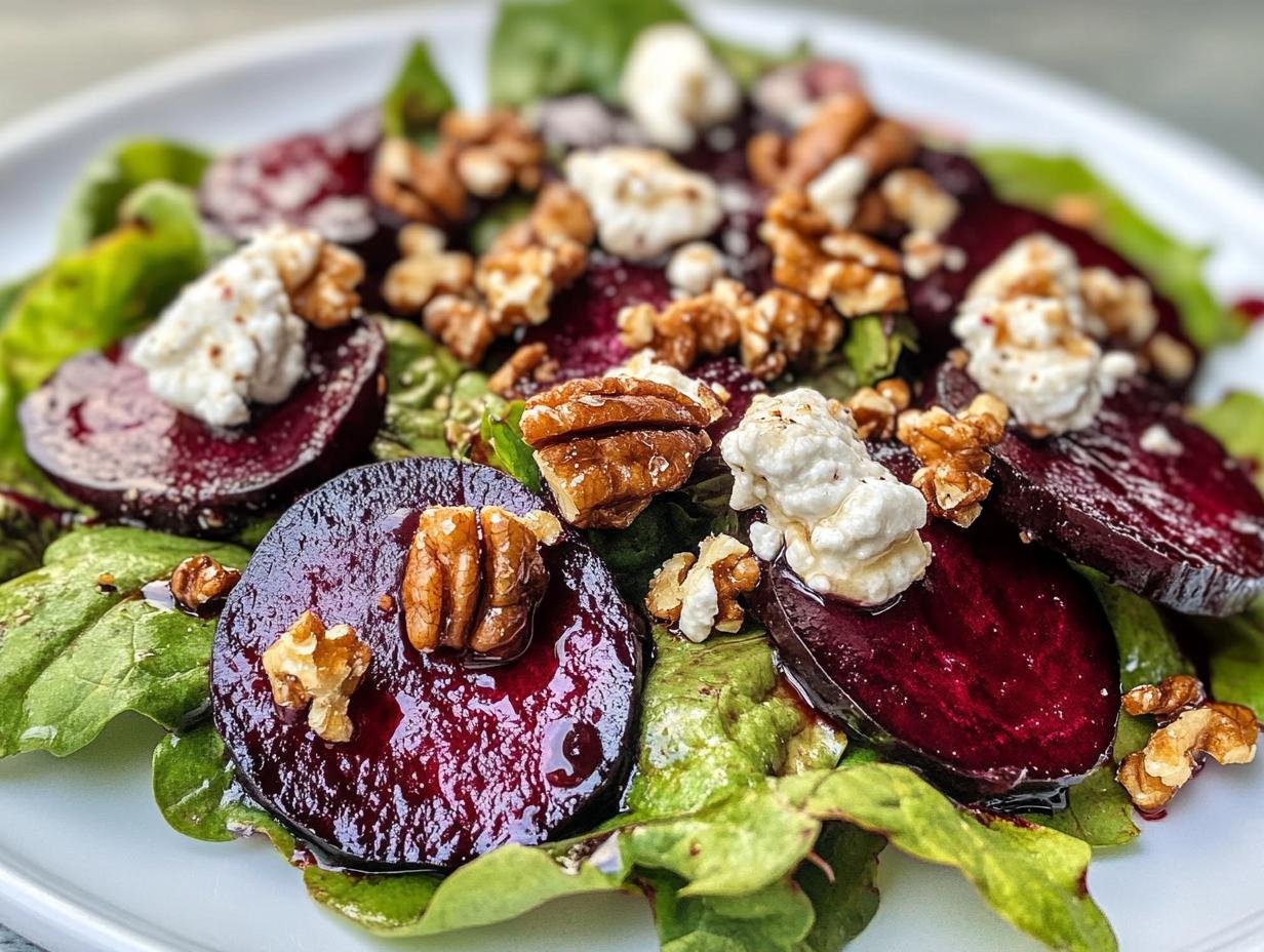 Roasted Beet and Goat Cheese Salad - detail 3