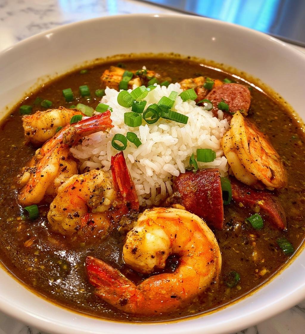Seafood Gumbo - detail 2