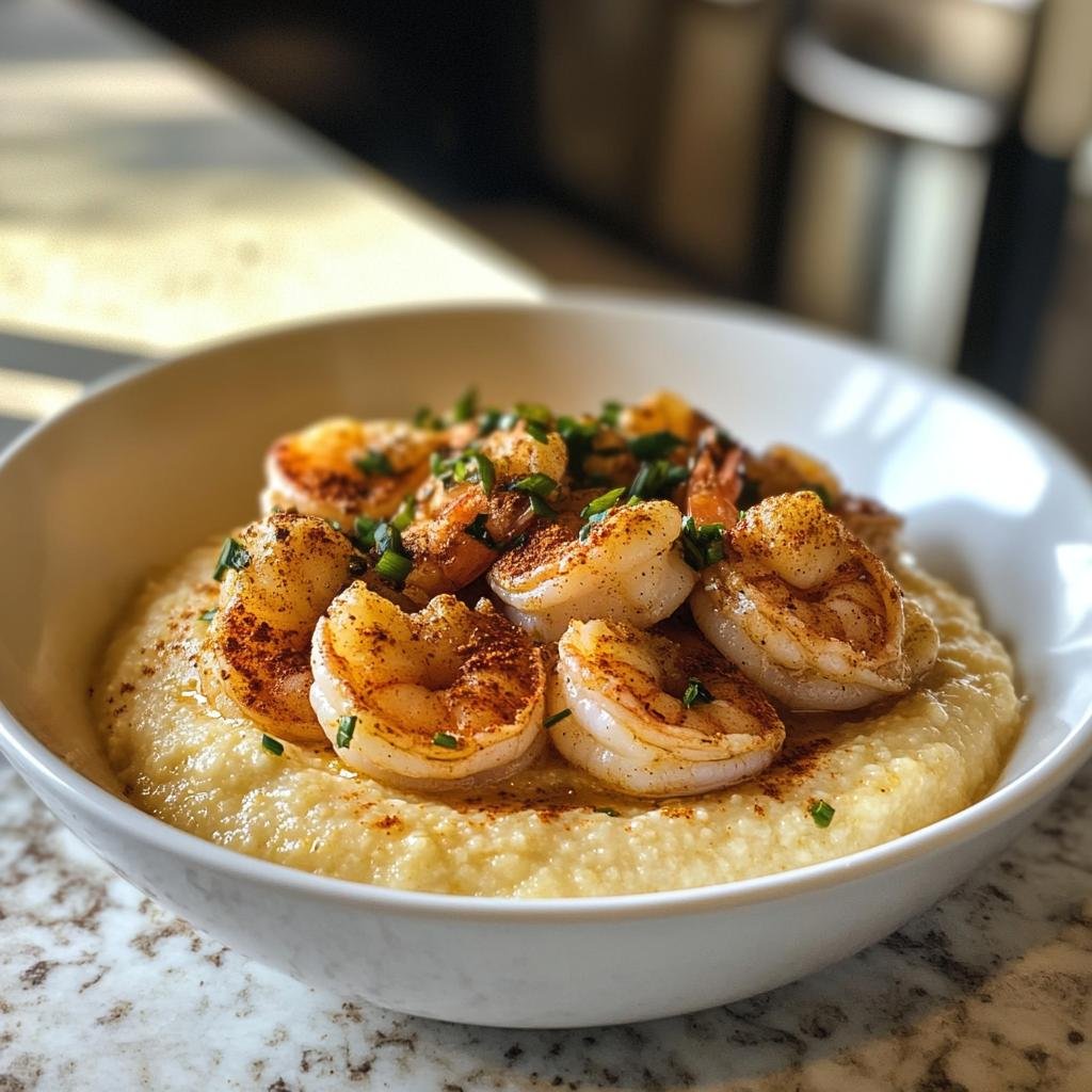 Shrimp and Grits - detail 2