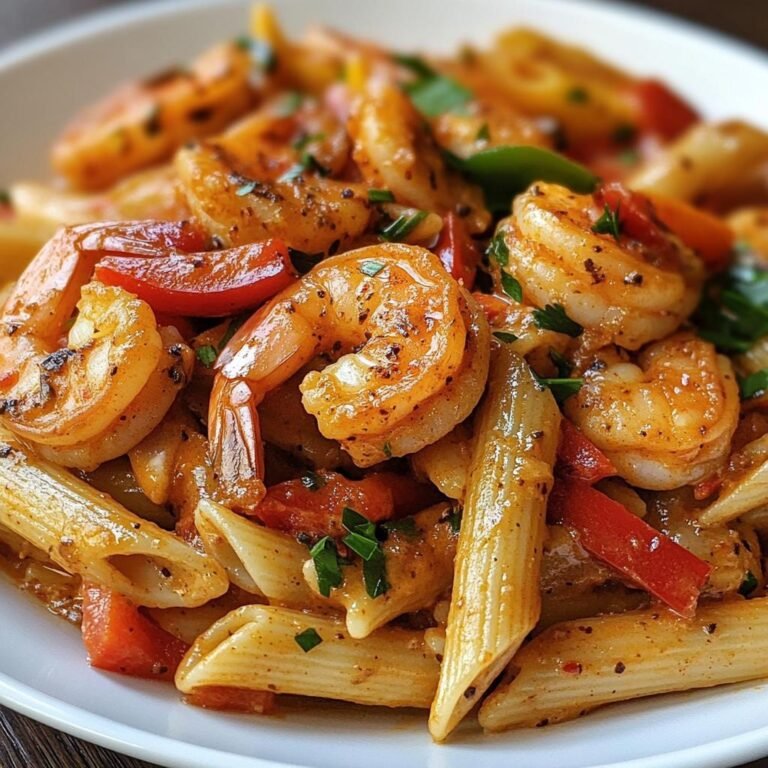Spicy Cajun Shrimp Pasta