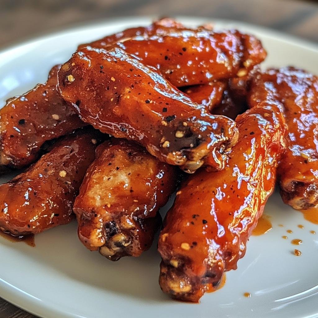 Spicy Sriracha Chicken Wings - detail 3