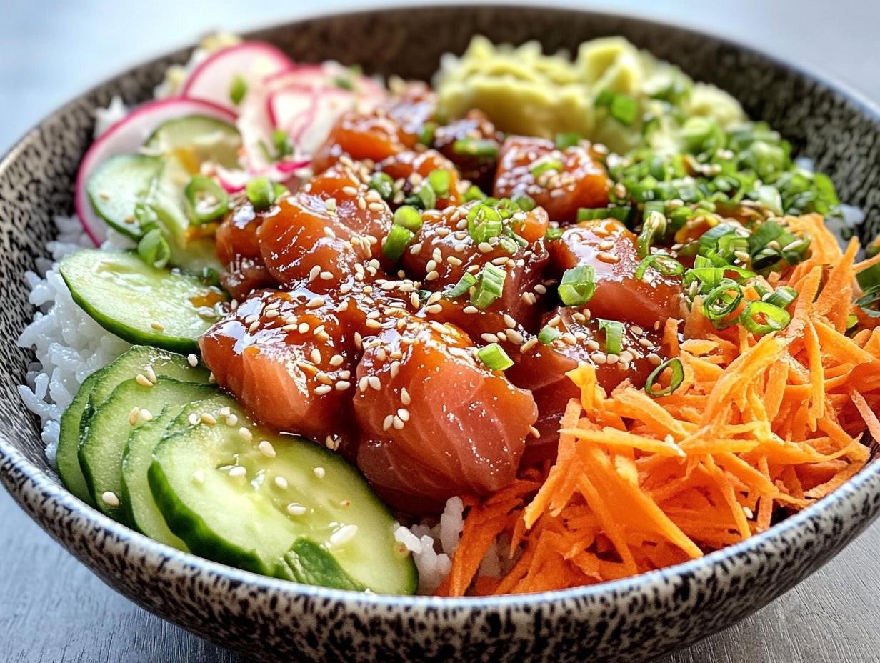Spicy Tuna Poke Bowl - detail 2