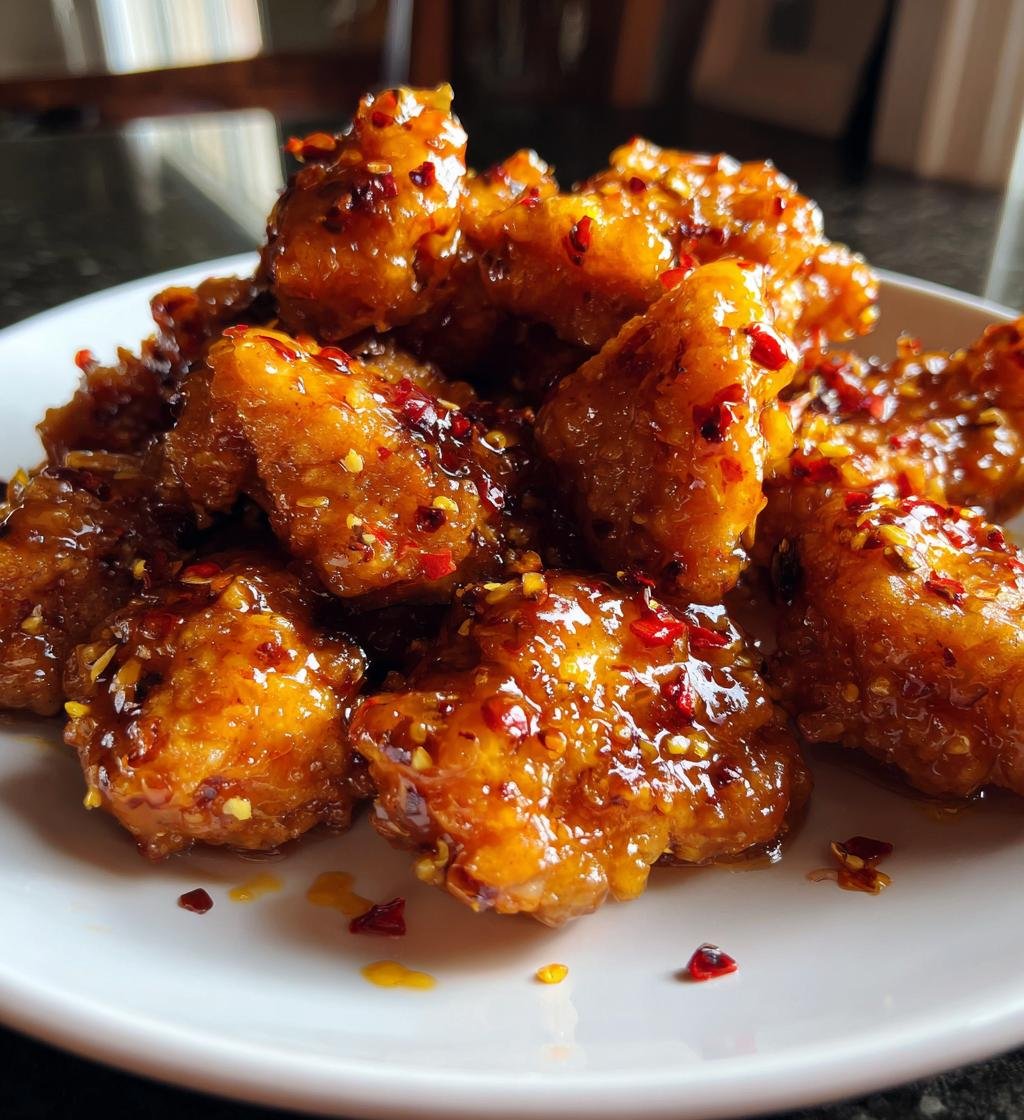 Sticky Orange Chicken - detail 3