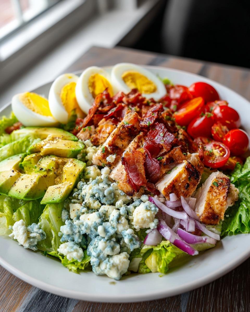 Cobb Salad with Avocado, Bacon, Chicken & Blue Cheese - detail 1