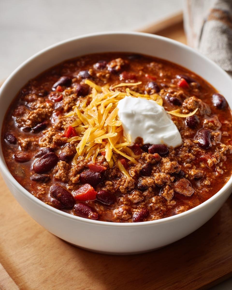 Hearty Turkey Chili with Beans – Slow Cooker Friendly - detail 1