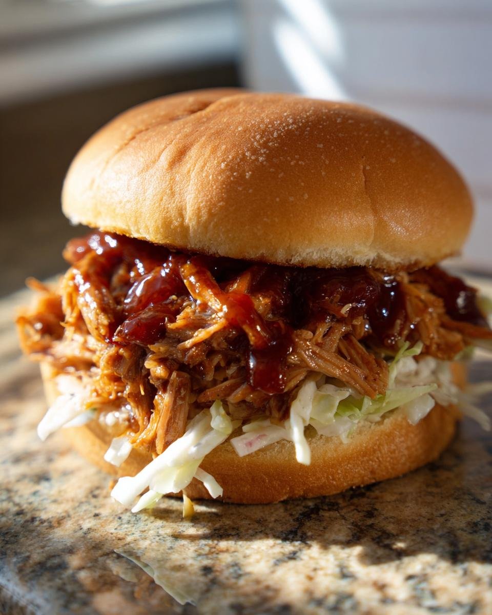 Pulled Pork Sandwich – Southern Style Lunch - detail 1