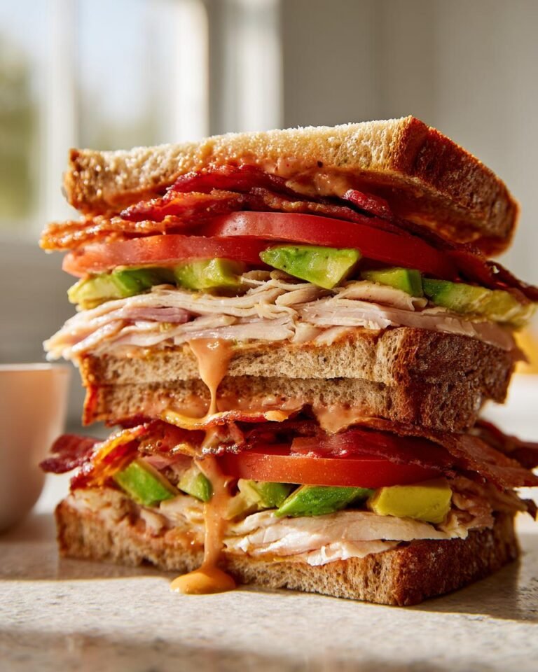 Southwest Turkey Club Sandwich – Bold Flavors