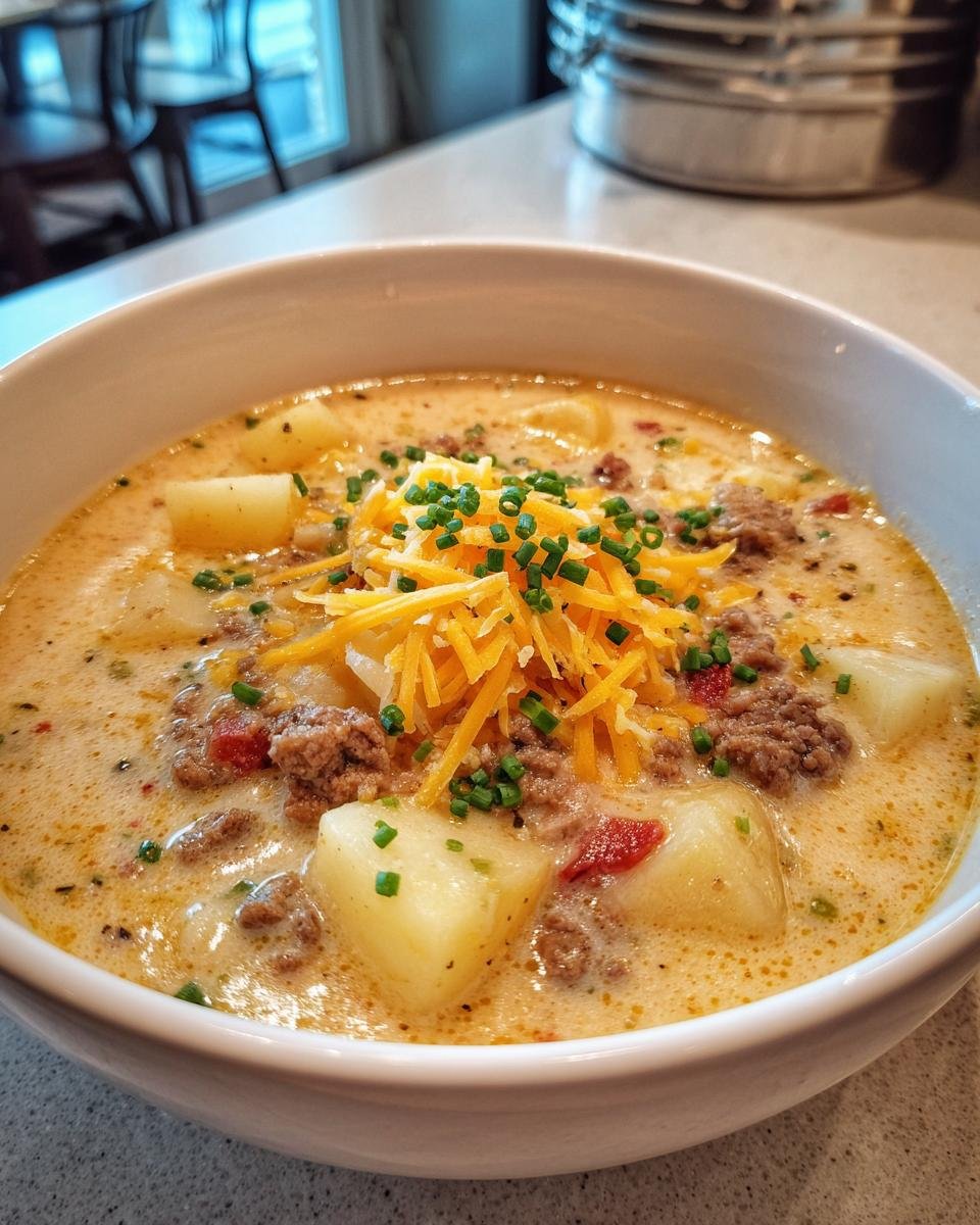 cheeseburger soup
