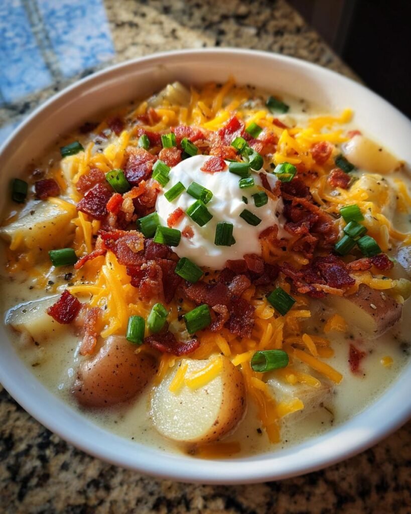 loaded baked potato soup