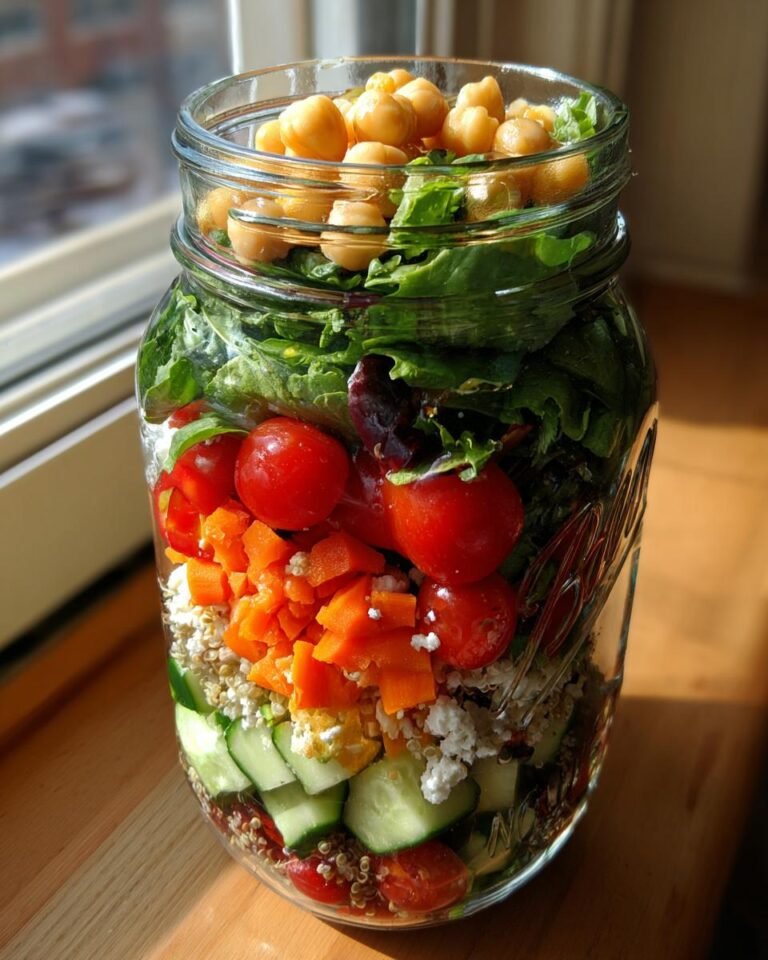 mason jar salads