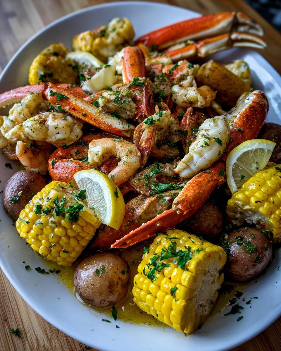 seafood boil - detail 1