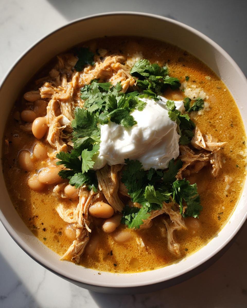 white chicken chili - detail 1