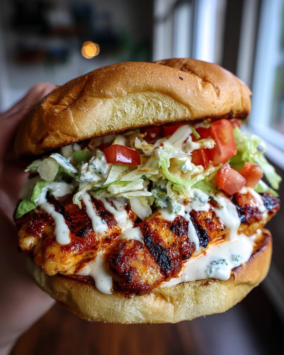 buffalo chicken sandwich recipe