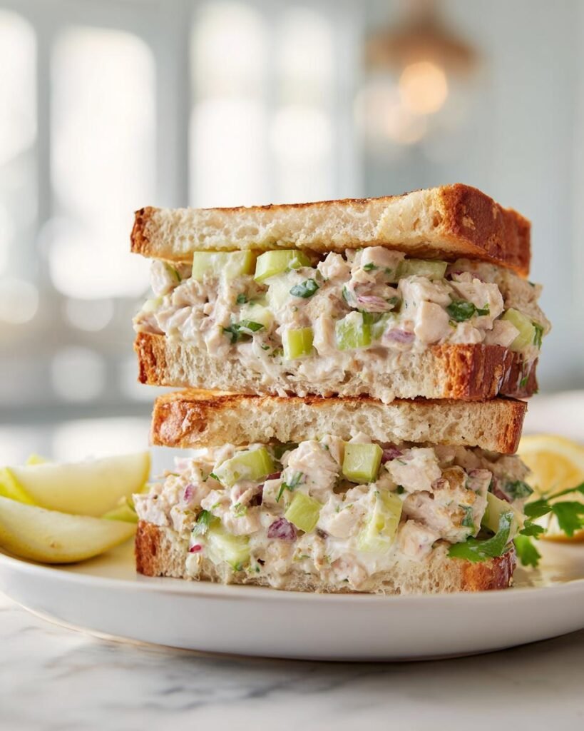 chicken apple salad sandwich