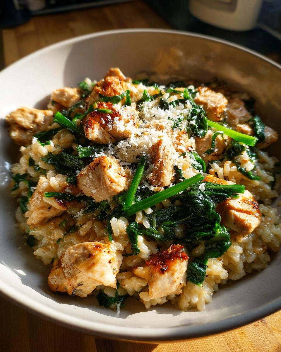 chicken spinach and rice recipes - detail 1