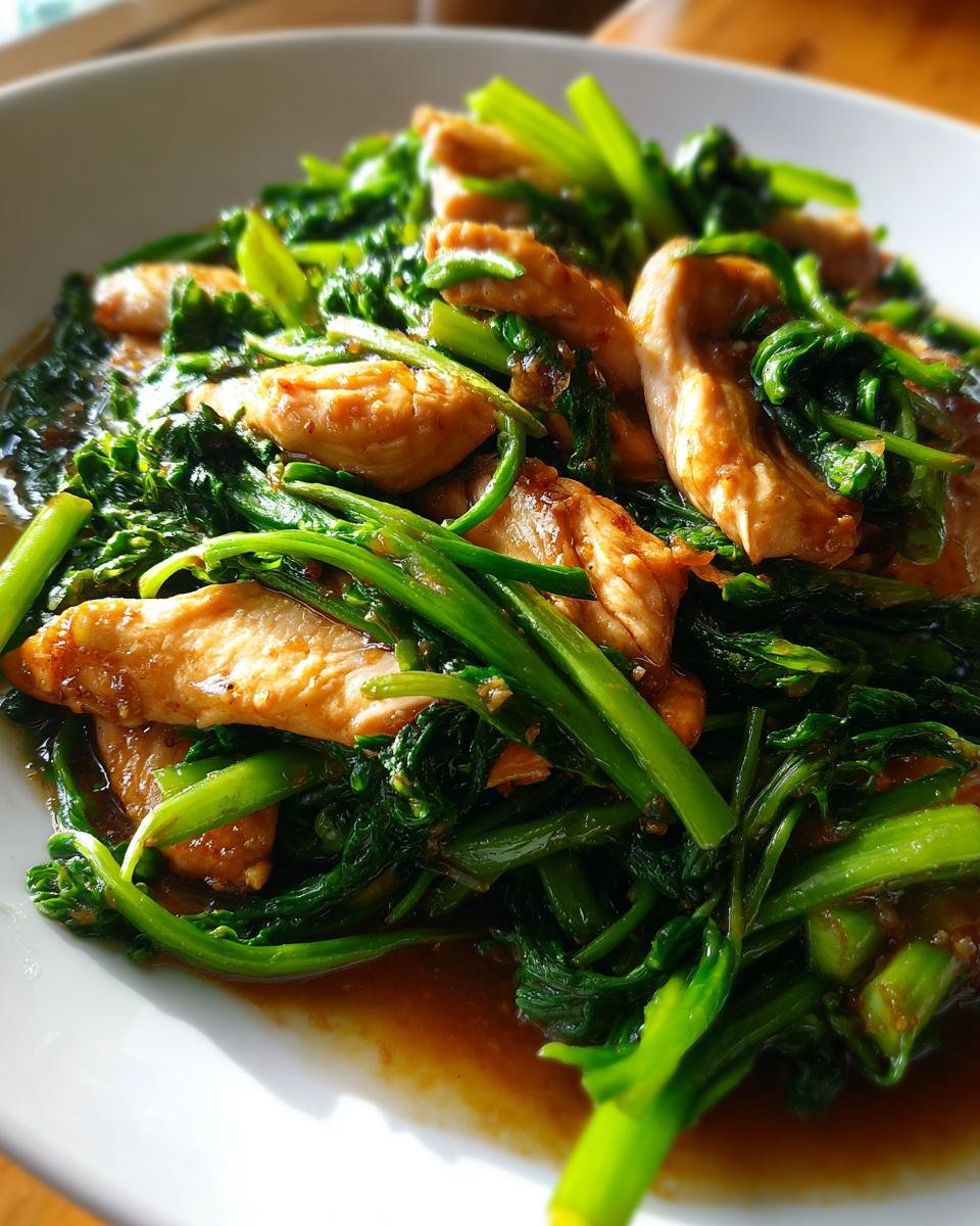 chinese broccoli chicken recipe - detail 1