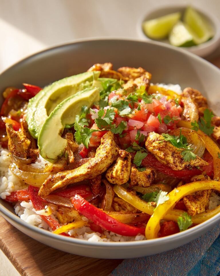 fajitas chicken bowl