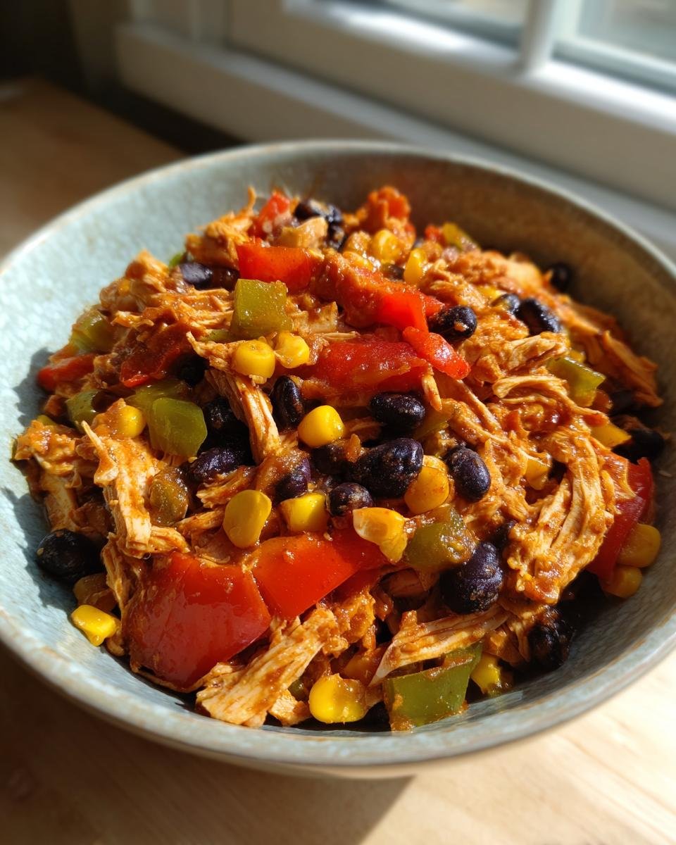 fiesta chicken instant pot - detail 1