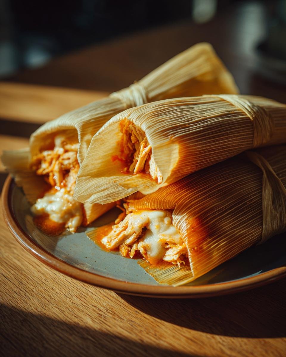 how to make chicken tamales - detail 1