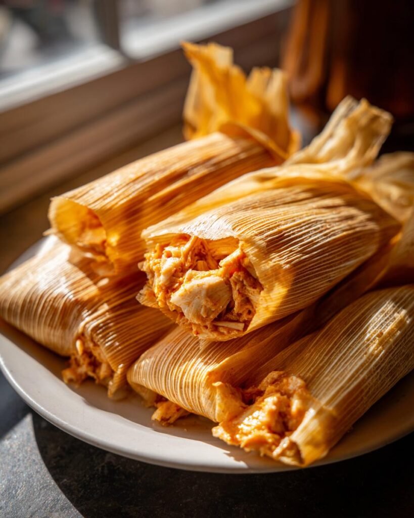 how to make chicken tamales