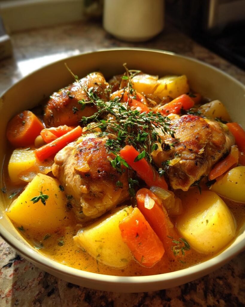 insta pot chicken stew