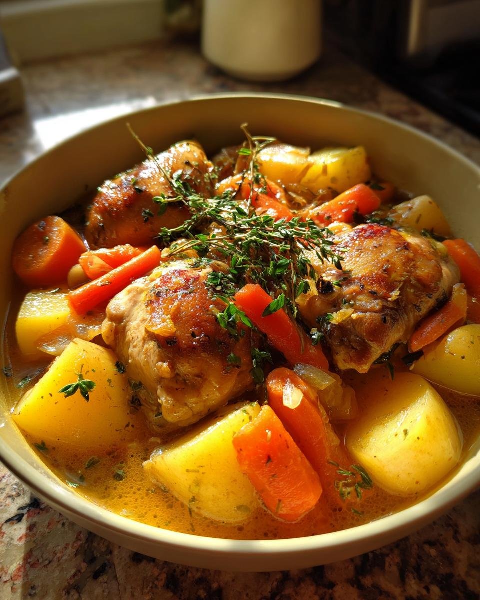 insta pot chicken stew
