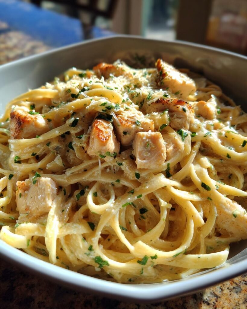 instant pot alfredo chicken