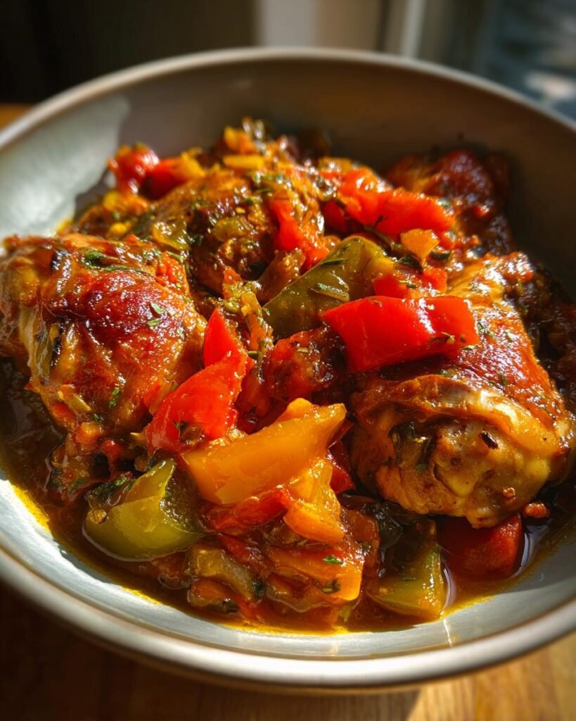 instapot chicken cacciatore