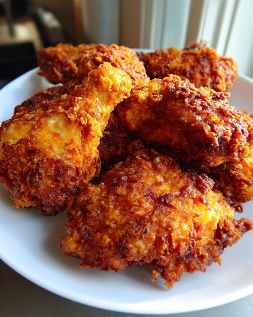 kfc fried chicken recipe extra crispy