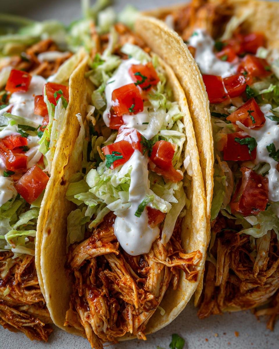 ranch chicken tacos instant pot - detail 1