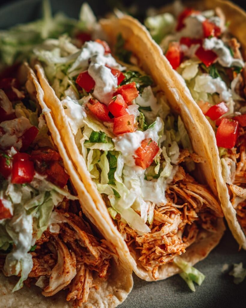 ranch chicken tacos instant pot