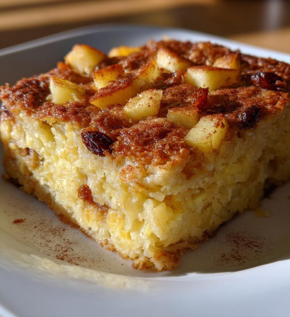 Apple Cinnamon Oatmeal Bake