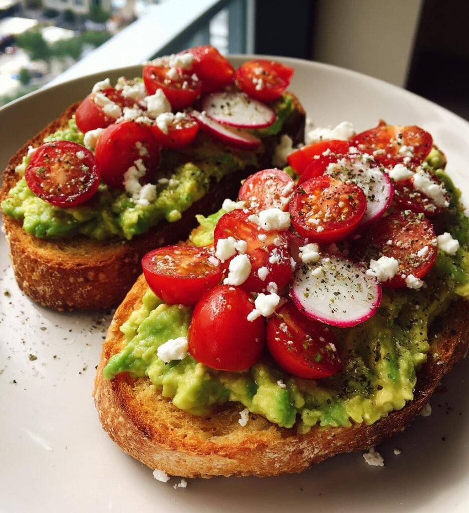 Avocado toast variations