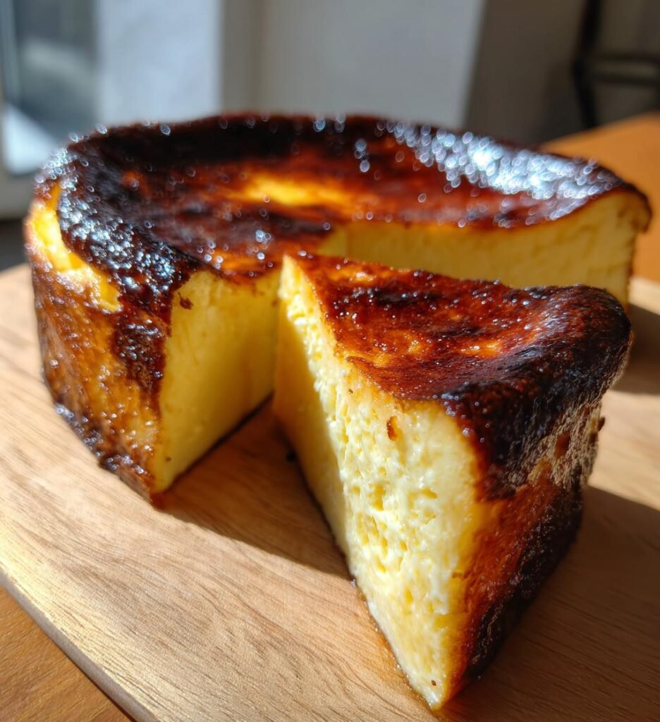Burnt Basque cheesecake