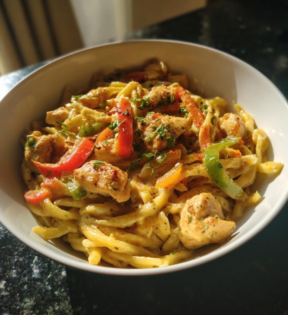 Cajun chicken pasta
