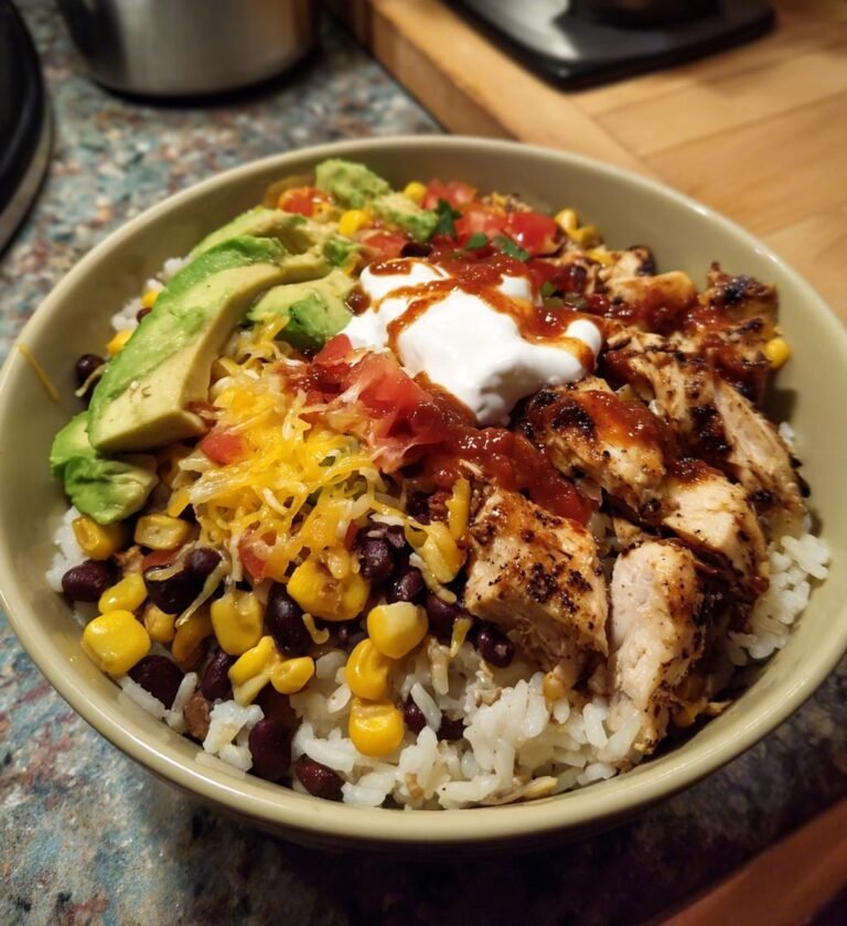 Chicken burrito bowl