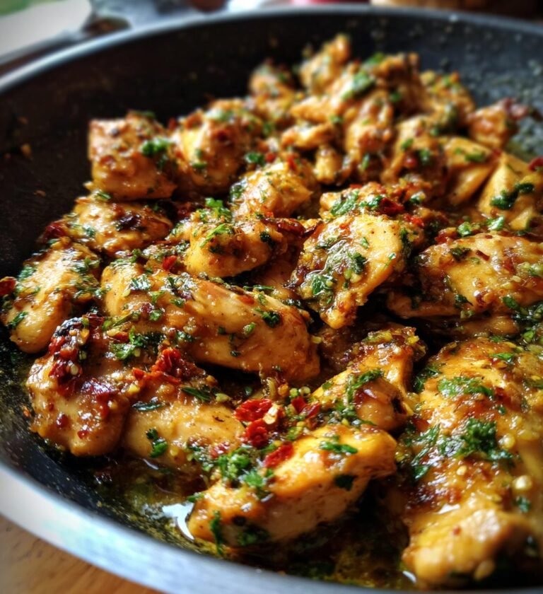 Creamy garlic butter chicken
