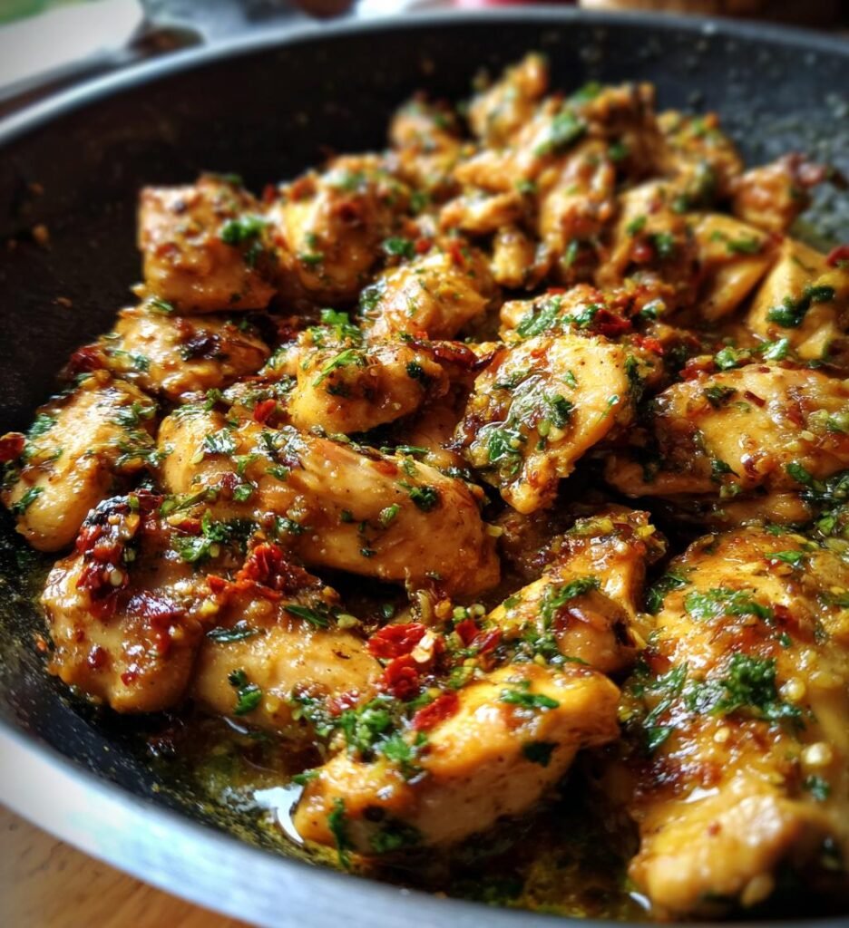 Creamy garlic butter chicken