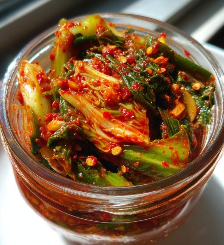 Fermented foods (kimchi, pickles)