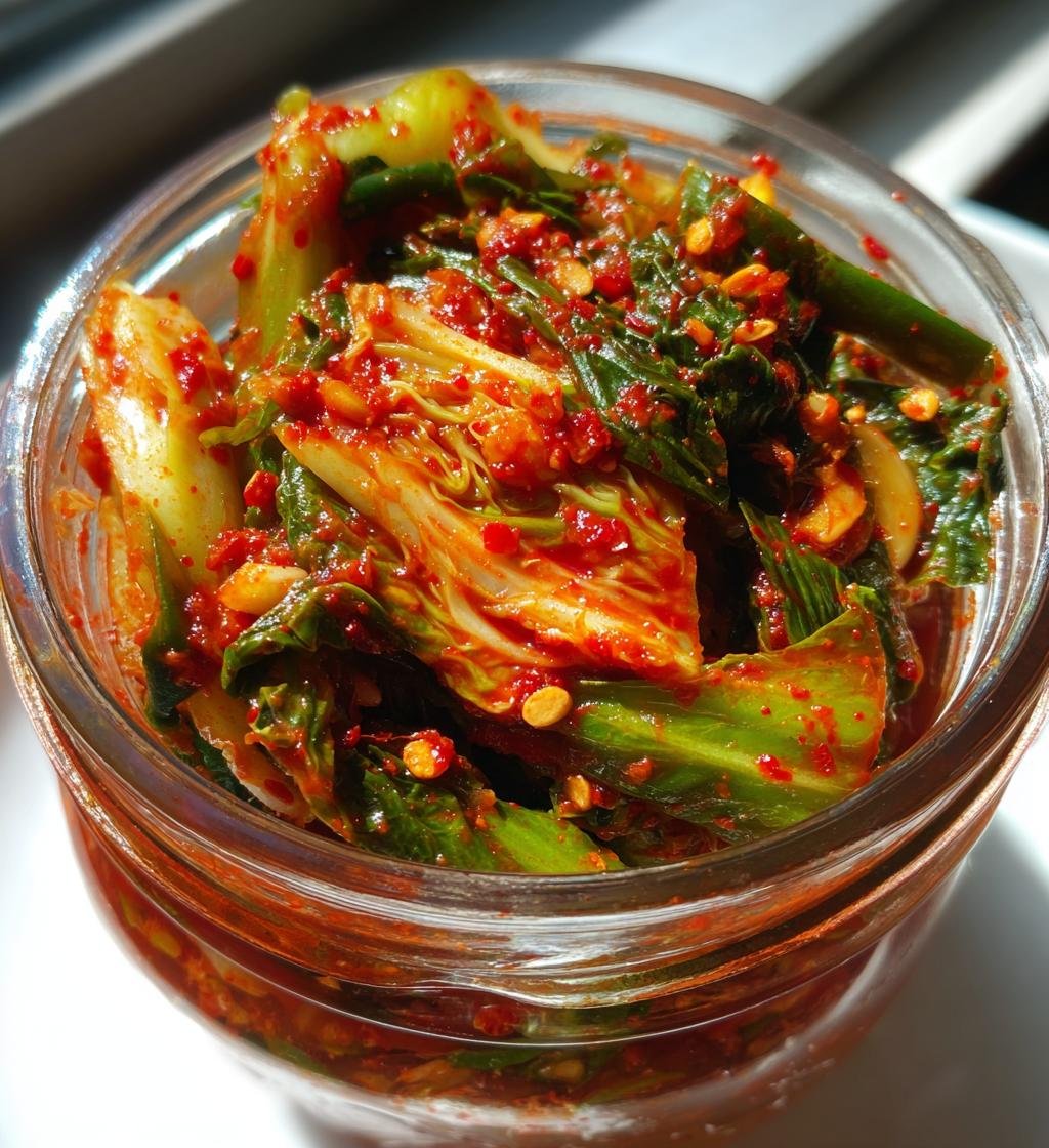 Fermented foods (kimchi, pickles)