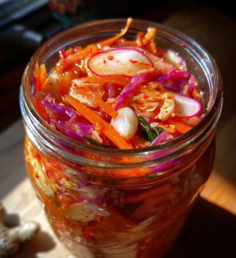 Fermented recipes (pickled onions, kimchi dishes)