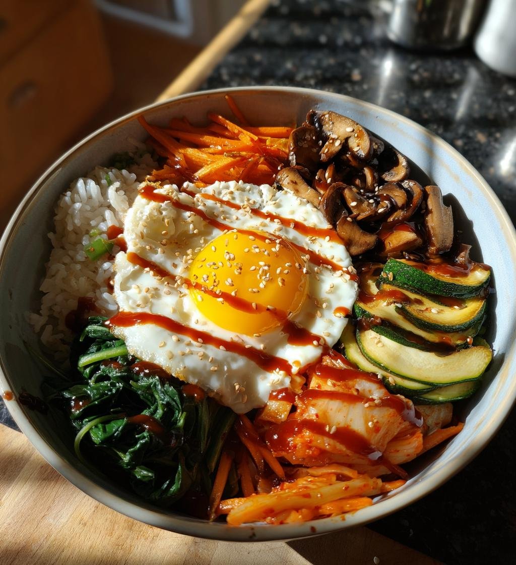 Korean Bibimbap Bowl