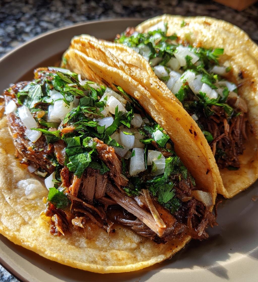 Mexican birria tacos