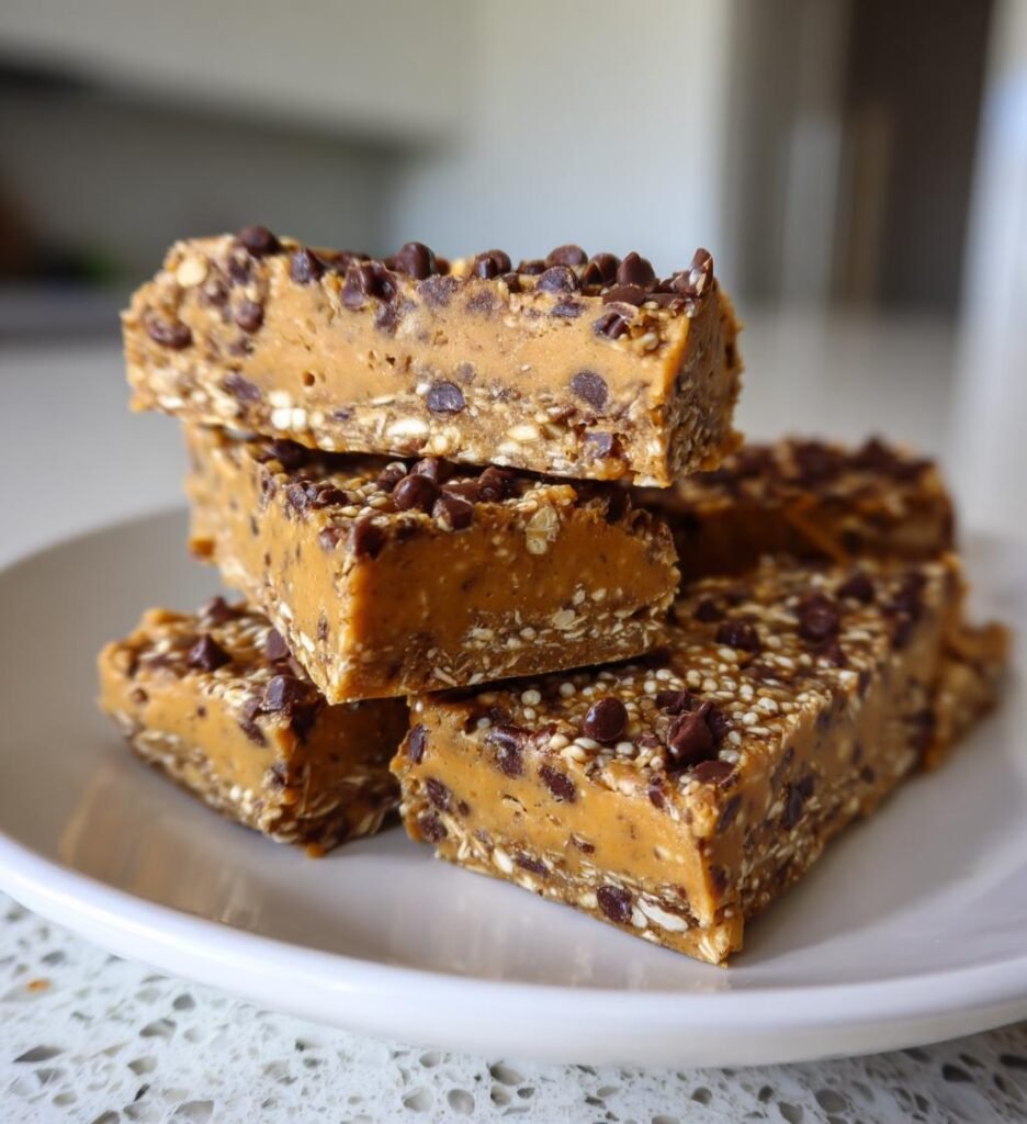 No-Bake Peanut Butter Energy Bars
